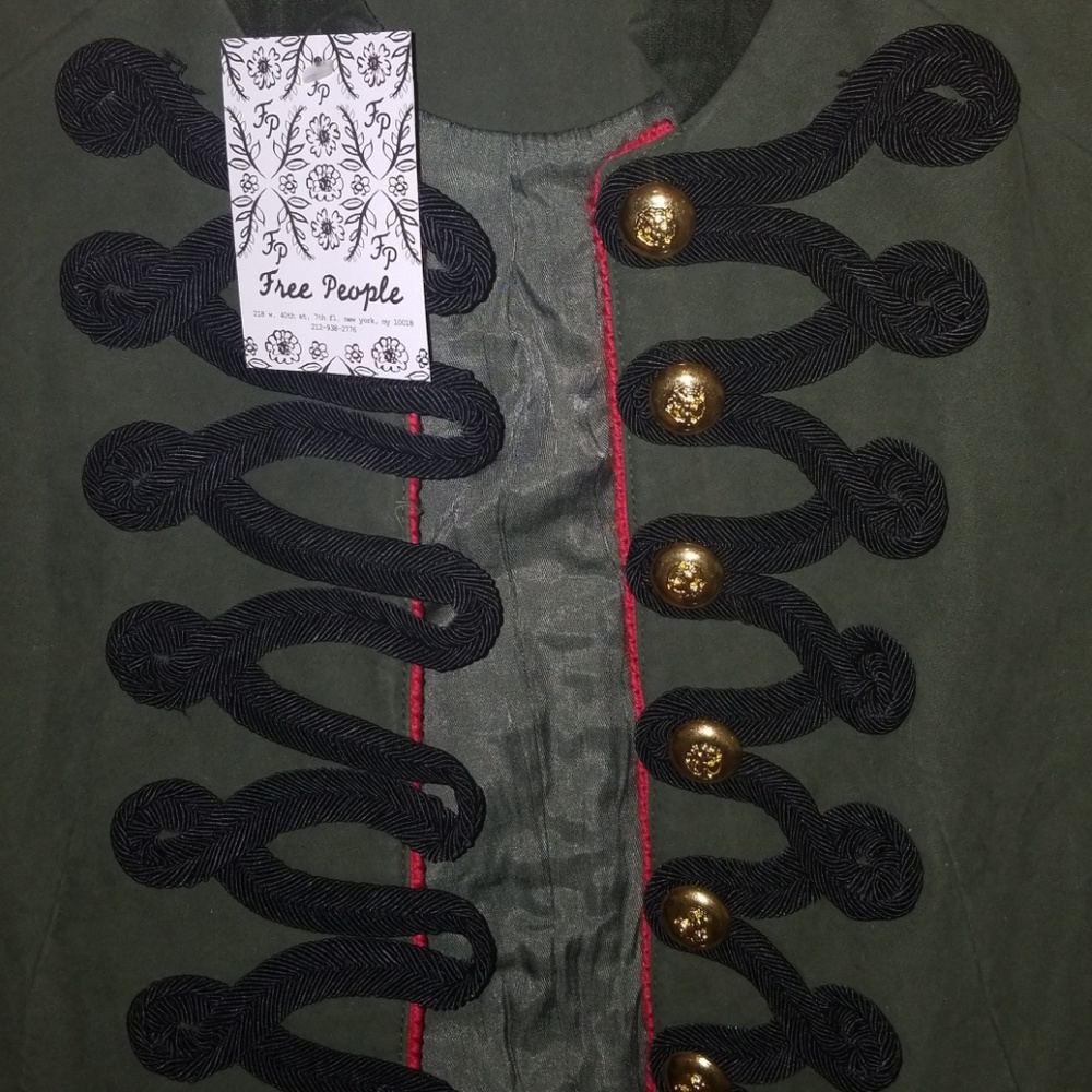 Amazing detailed free people coat - Picture 2 of 3